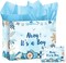 Nautical Baby Shower Gift Bag – Boys’ Gender Reveal & Party Favors with Card